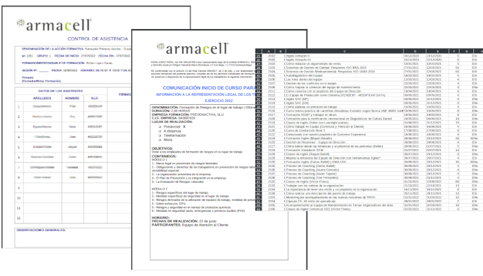 Armacell Training Planner